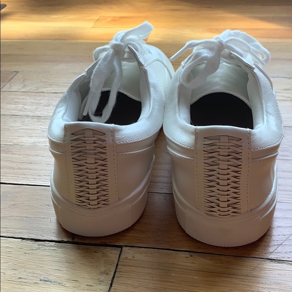 JustFab white sneakers - Picture 2 of 4